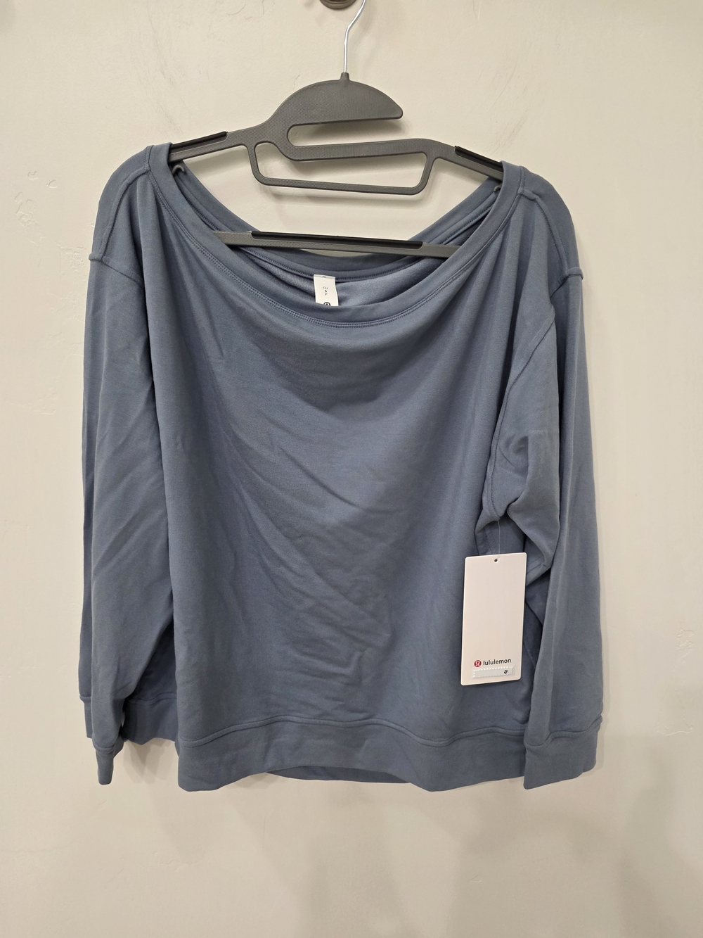 Lululemon BeCalm Oversized Boatneck Long Sleeve Size S